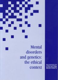 Mental disorders and genetics cover