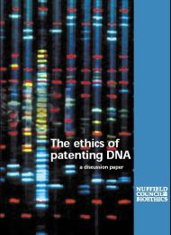 Patenting DNA cover